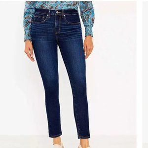 Ann Taylor Loft Curvy Skinny Crop Jeans NWT